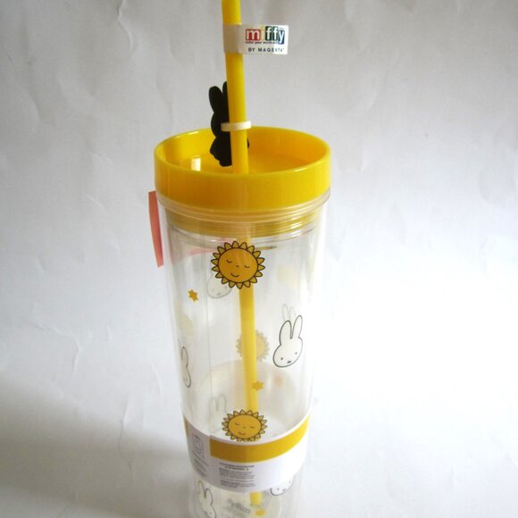 Miffy By Magenta Rabbit Tumbler With Straw - Picture 5 of 8